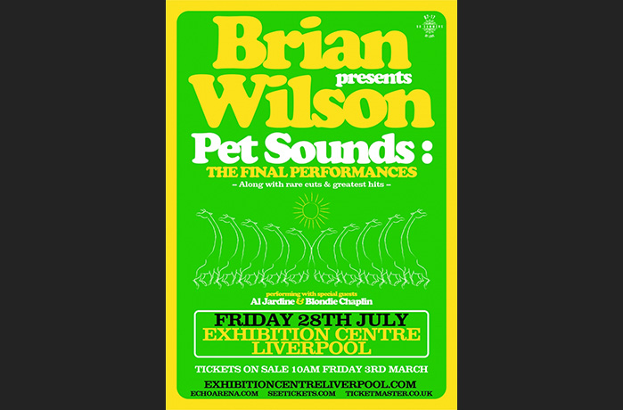  Brian Wilson presents Pet Sounds The Final Performances at Liverpool Exhibition Centre
