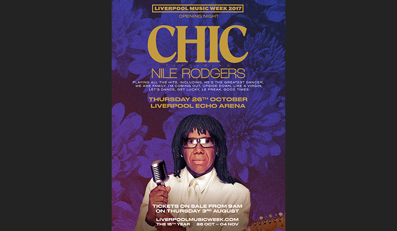 CHIC ft Nile Rodgers to open Liverpool Music Week