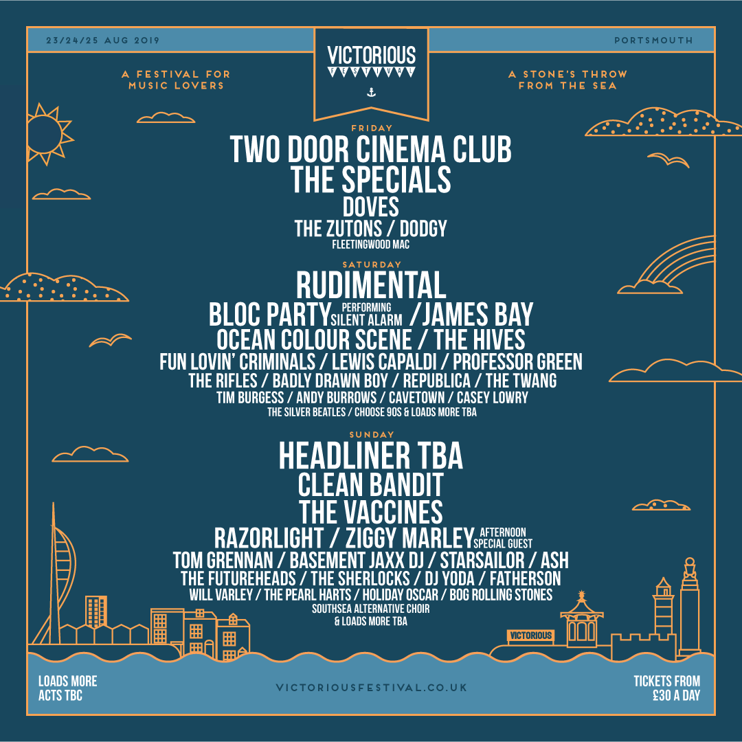  Victorious Festival reveals 2nd wave of Line-Up