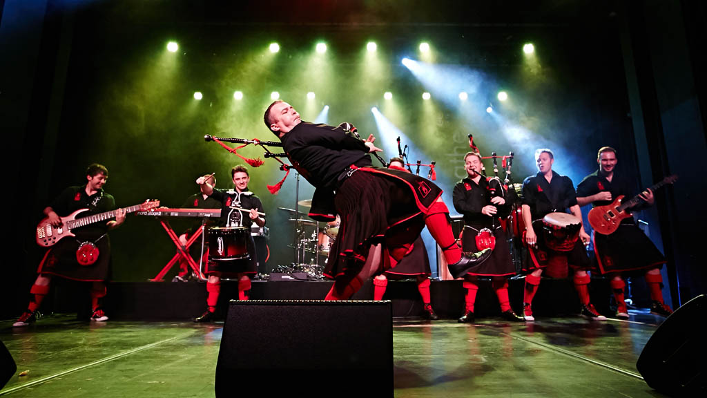 Red Hot Chilli Pipers – coming to Floral Pavilion