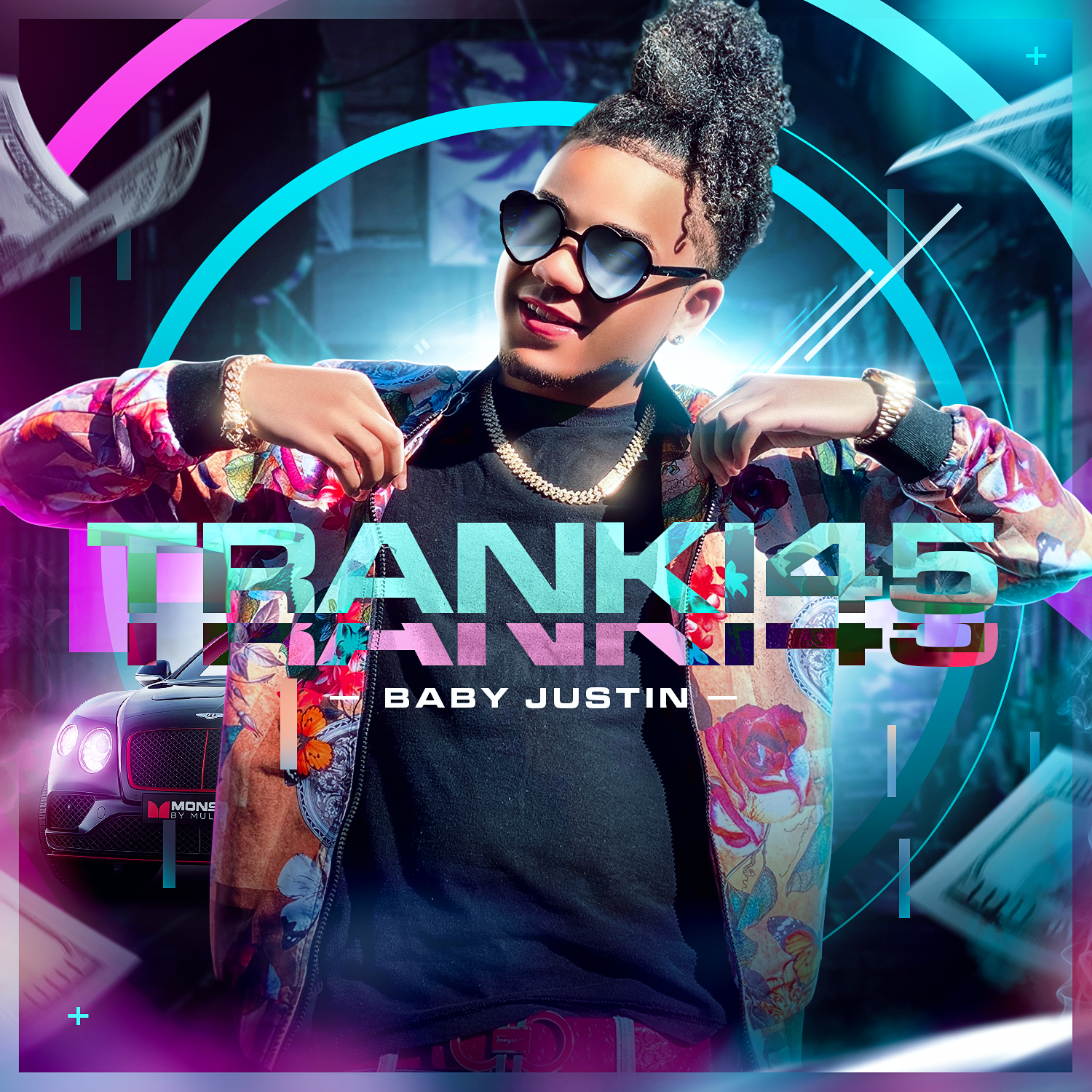  NEW RISING LATIN STAR BABY JUSTIN’S FIRST SINGLE ‘TRANKI45’  TO BE RELEASED MARCH 26TH 2021 ON SMÚSICA