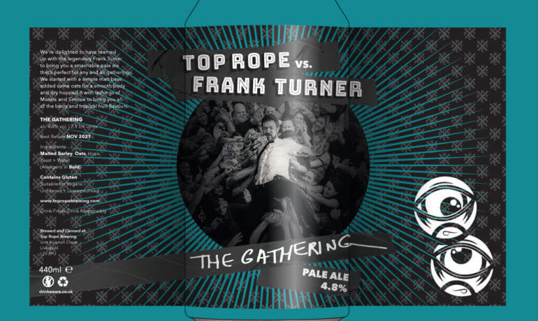  Frank Turner played a special one night only event at Top Rope Brewing in Liverpool, UK