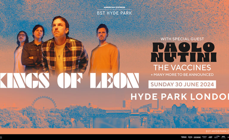  Kings of Leon To perform at American Express presents BST Hyde Park
