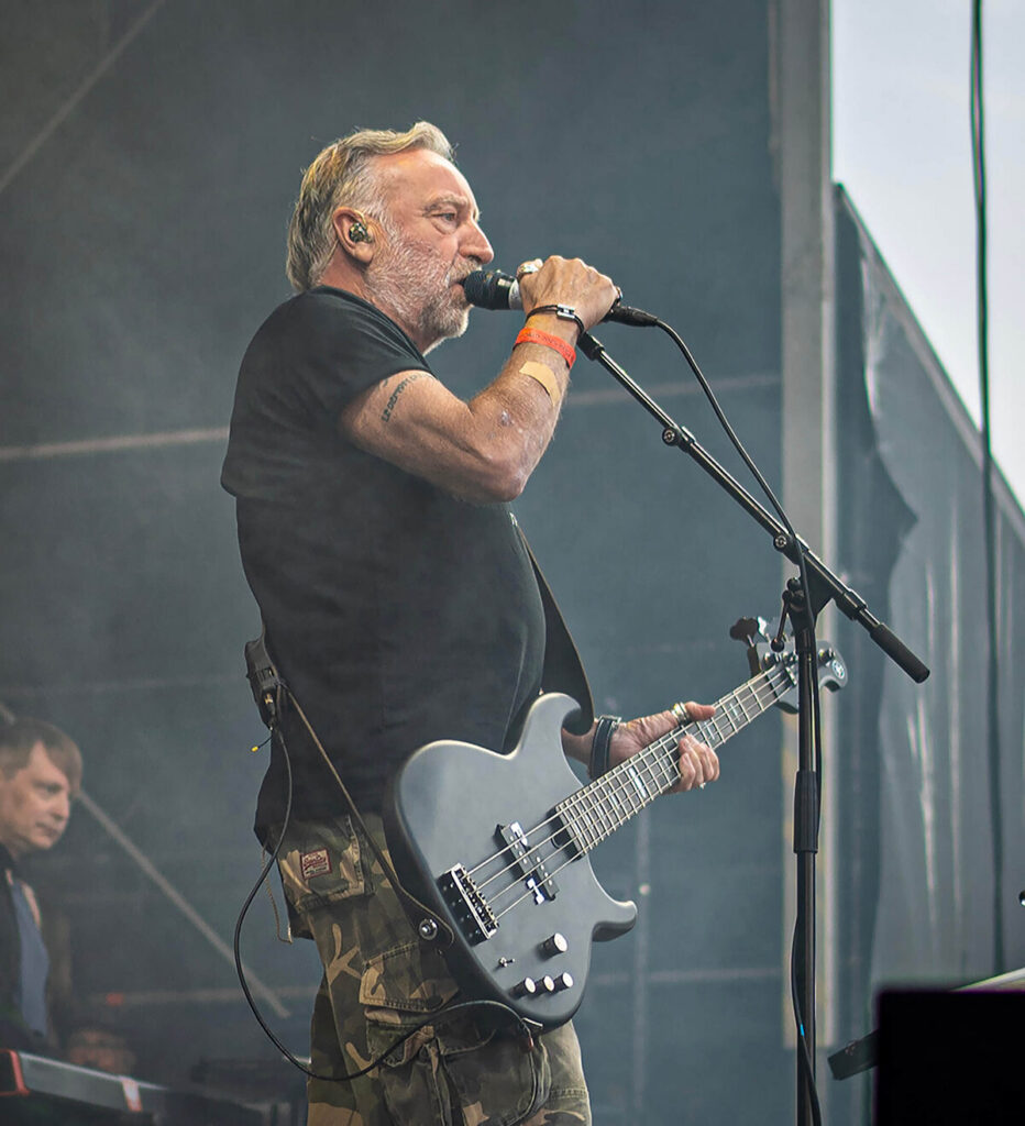 Peter Hook & The Light performing live in Rochdale