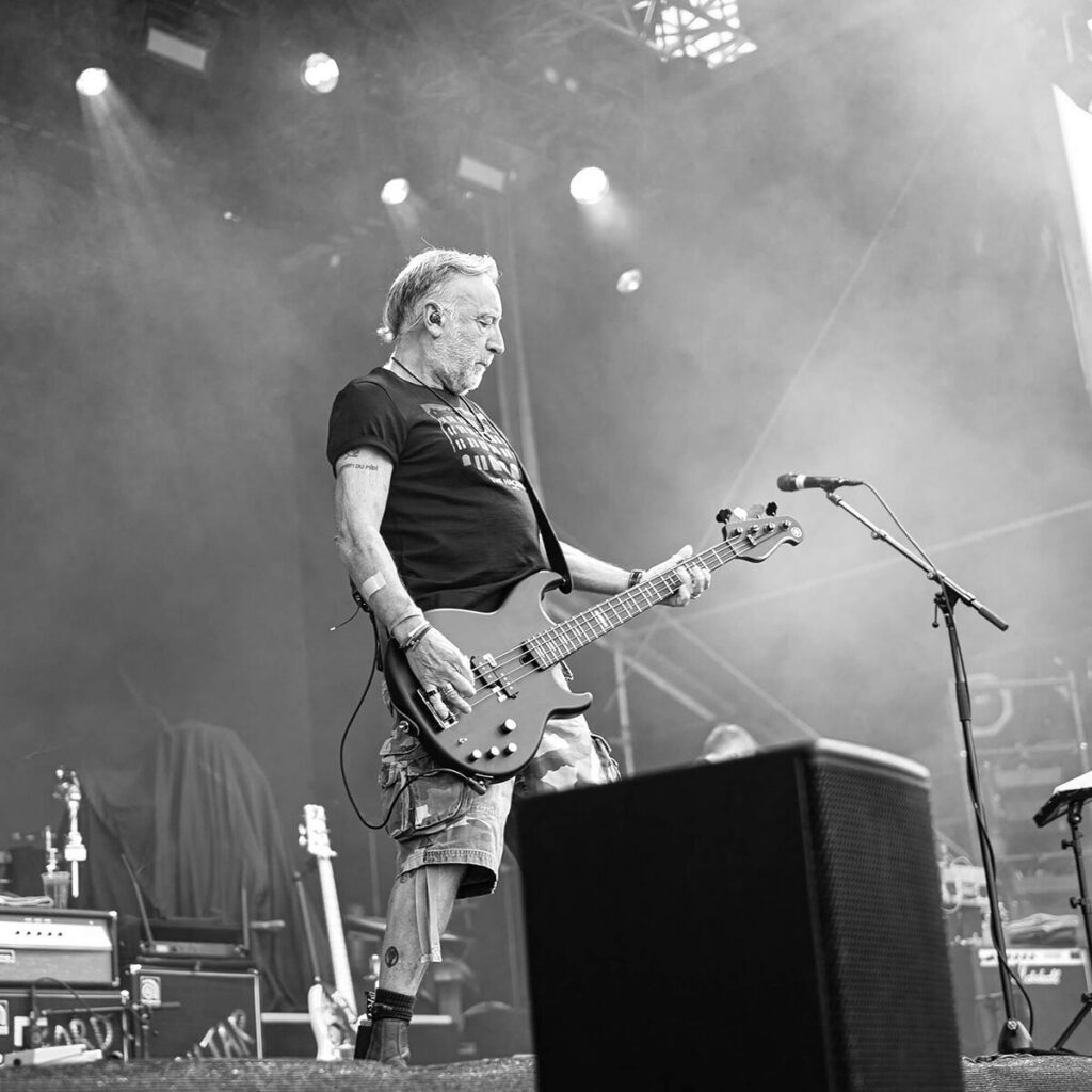 Peter Hook & The Light performing live in Rochdale