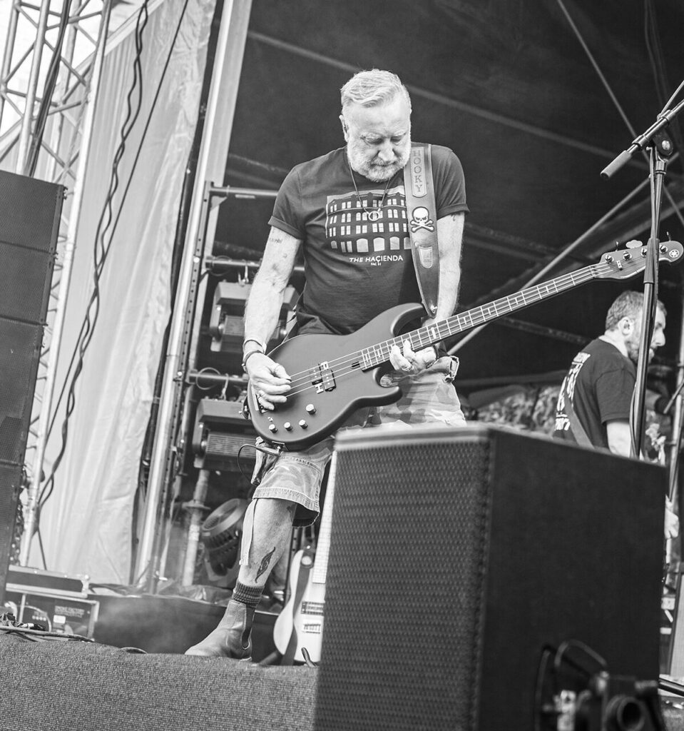 Peter Hook & The Light performing live in Rochdale