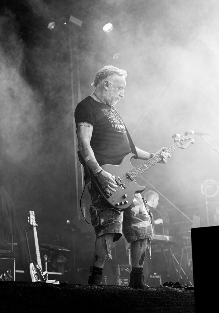 Peter Hook & The Light performing live in Rochdale