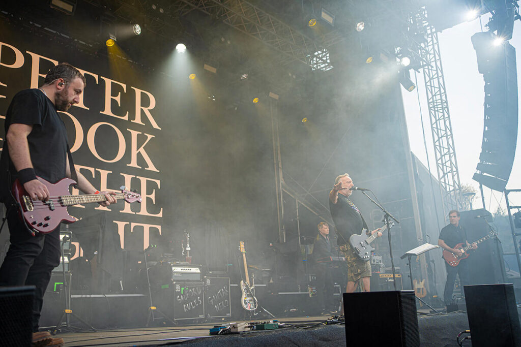 Peter Hook & The Light performing live in Rochdale